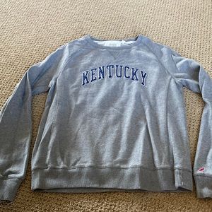 UK Kentucky Wildcats crewneck sweatshirt gray XL boys.